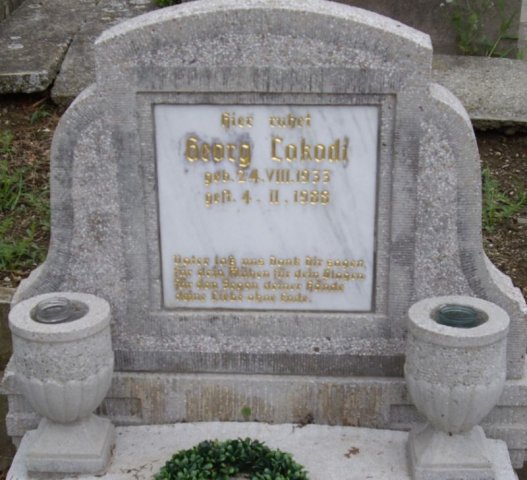 Lokodi Georg 1933-1988 Grabstein